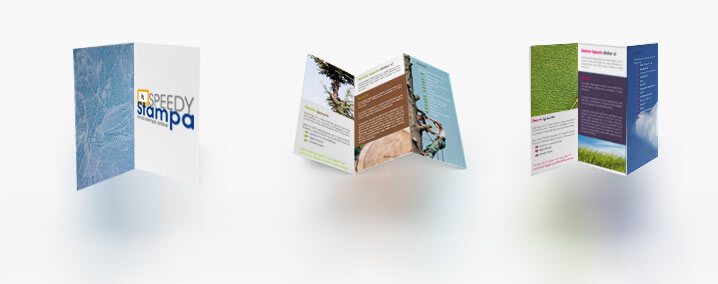 Stampa volantini online 9,8X9,8 cm QUADRATO