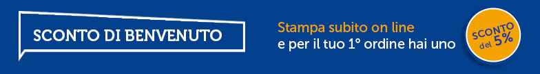 sconto 5% sul primo ordine